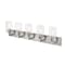 Z-Lite Savannah 5 Light Vanity, Brushed Nickel & Clear 462-5V-BN - alternate 5